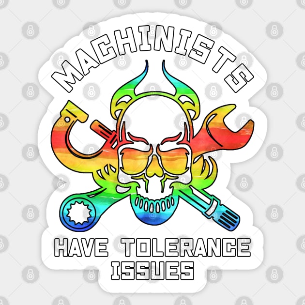 Gay Machinist Sticker by The Rag Trade 2021